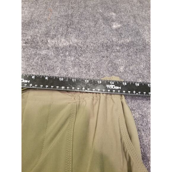 Rachel Zoe Women's‎ Sz Large Army Green Straight Wide Leg Jogger Pants - Picture 7 of 10